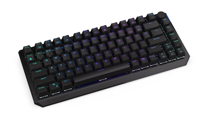 Endorfy Thock 75% Wireless Red Teclado inalámbrico 75% Interruptores Kailh Box Red Layout Español Endorfy Thock 75% Wireless Red Teclado inalámbrico 75% Interruptores Kailh Box Red Layout Español