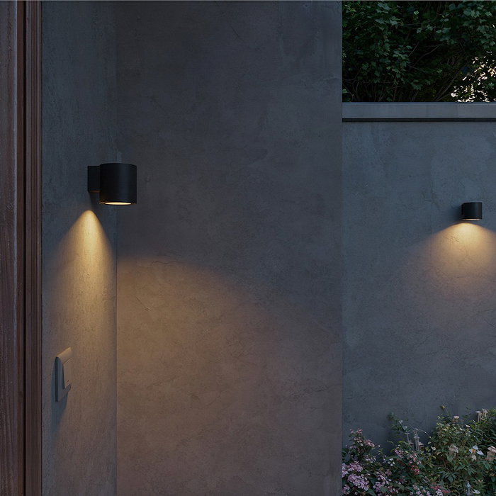 Philips Aplique de exterior LED Fylx 5 W, Negro