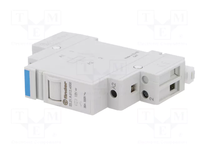 FINDER 22.21 Relé de instalación 12VDC 20A NA FINDER 22.21 Relé de instalación 12VDC 20A NA