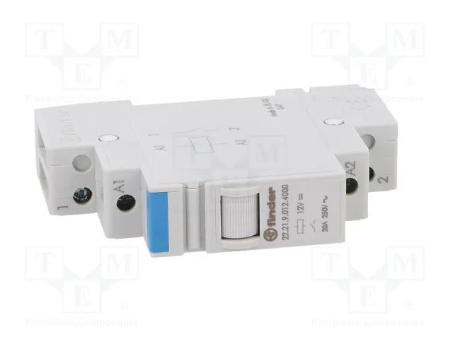 FINDER 22.21 Relé de instalación 12VDC 20A NA FINDER 22.21 Relé de instalación 12VDC 20A NA
