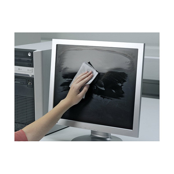 Durable Screenclean Box 100 Toallitas de Limpieza Blanco Durable Screenclean Box 100 Toallitas de Limpieza Blanco