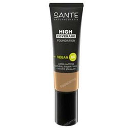 Sante Naturkosmetik Maquillaje Fluido Alta Cobertura 03 Neutral Beige 25 Ml