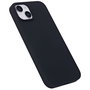eSTUFF Funda iPhone 15 Plus INFINITE RIGA - Silicona Negra - 93% Materiales Reciclados - Línea Medioambiental