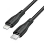 Vention H28BF Cable USB Tipo-C a Lightning, 27W Carga Rápida, Transferencia 480Mbps, Longitud 1 Metro, Color Negro