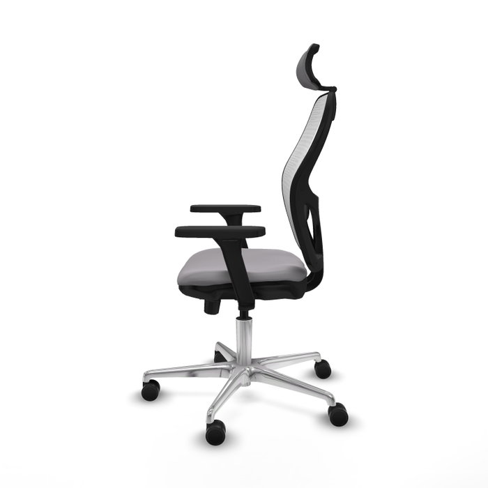 PIQUERAS Y CRESPO Silla de oficina Jorquera Gris y Blanco
