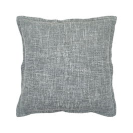 Cojín Azul Viscosa / Poliéster 45 X 45 cm