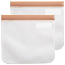 Day Juego de 2 Bolsas Conservar 23x21 con Cierre Zip Herméticas Reutilizables