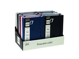 FINOCAM Agenda Anual 2027 Dynamic Mara Tapa Flexible con Goma