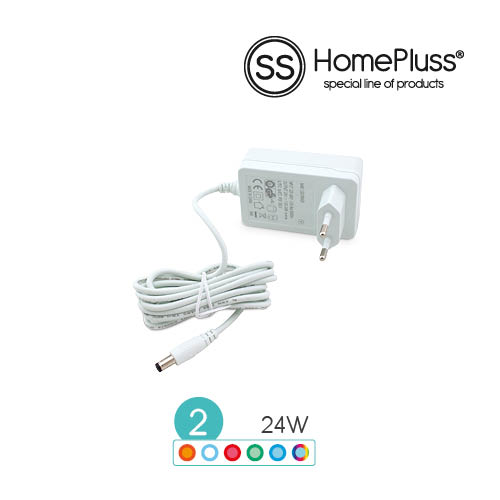HomePluSS Fuente de alimentación para tiras LED de 24V 24W HomePluSS Fuente de alimentación para tiras LED de 24V 24W
