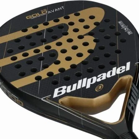 Pala de Pádel Bullpadel Gold 3.0 2021/ Negra y Dorada