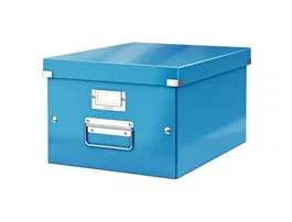 Leitz Caja Almacenamiento Click&Store Mediana Azul 281x200x369 mm