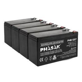 Phasak Bateria 12V / 7.2A - Bateria sellada plomo-acido estandar