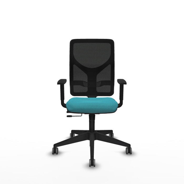 PIQUERAS Y CRESPO Silla de oficina Motilla con mecanismo Sincro/Traslack, Turquesa y Negro PIQUERAS Y CRESPO Silla de oficina Motilla con mecanismo Sincro/Traslack, Turquesa y Negro