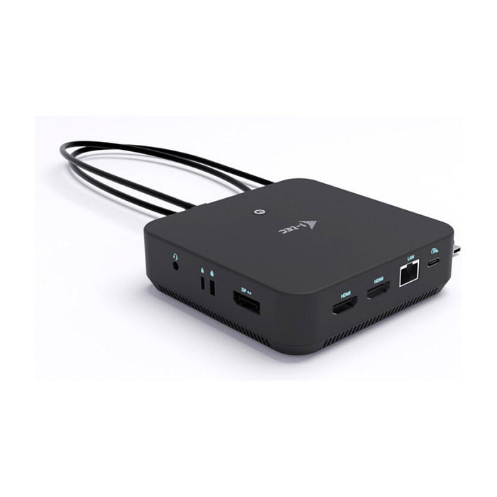 I-TEC USB-C Docking Station Dual HDMI, DisplayPort, GLAN, 3x USB-A, 2x USB 2.0, Audio, 100W PD I-TEC USB-C Docking Station Dual HDMI, DisplayPort, GLAN, 3x USB-A, 2x USB 2.0, Audio, 100W PD