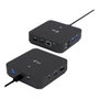 I-TEC USB-C Docking Station Dual HDMI, DisplayPort, GLAN, 3x USB-A, 2x USB 2.0, Audio, 100W PD