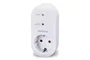 Ednet .living Smart Plug - Enchufe Inteligente Interior Blanco con WiFi, 16A, 230V, Compatible con iPhone/iPad