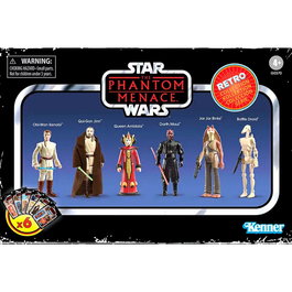 HASBRO Star Wars Phantom Menace Set Figuras 9.5cm