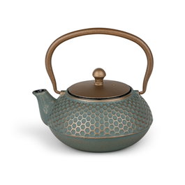 Bredemeijer Tetera Jiangxi 0,7 L Hierro Fundido Azul con Filtro
