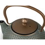 Bredemeijer Tetera Jiangxi 0,7 L Hierro Fundido Azul con Filtro