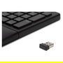 Kensington Pro Fit Ergo Teclado Inalámbrico/Alámbrico Curvo QWERTZ Negro Completo (100%) con reposamuñecas Alemán