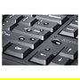 Kensington Pro Fit Ergo Teclado Inalámbrico/Alámbrico Curvo QWERTZ Negro Completo (100%) con reposamuñecas Alemán