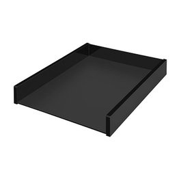 WEDO Briefablage Bandeja de documentos DIN A4 negro