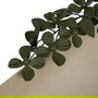Centro Mesa Flores Beige-Verde Metal 44 X 31 X 18 cm