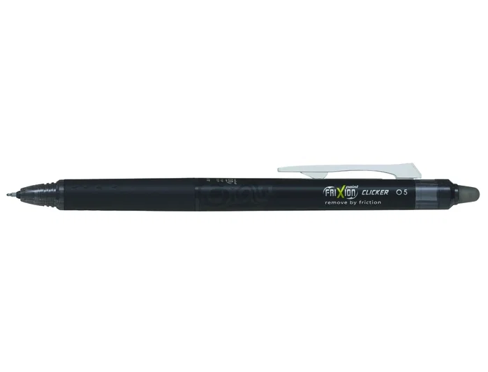 Pilot Frixion Point Clicker Negro 0,5 mm (Set de 12)
