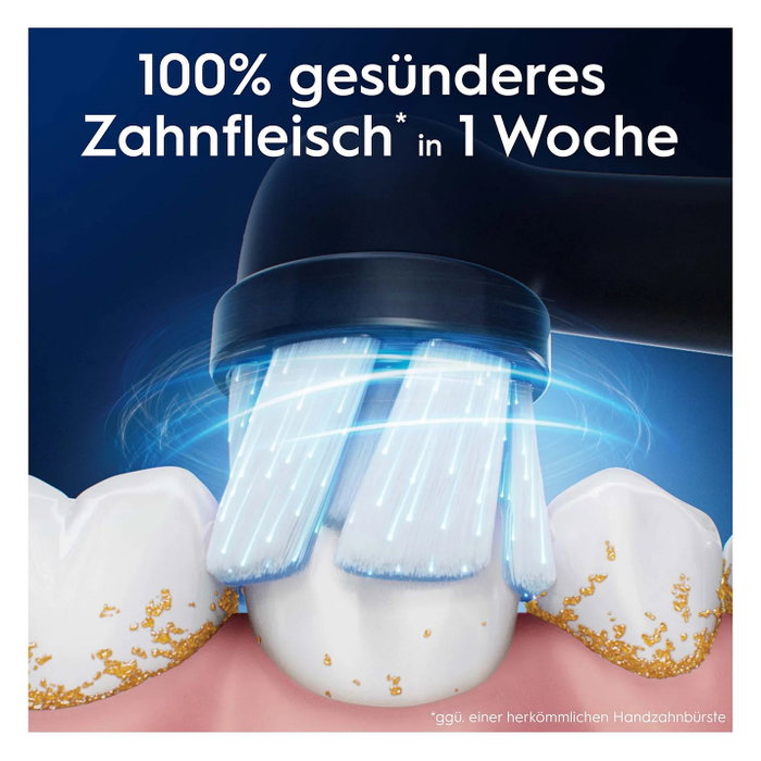 Oral-B iO Cabezales de Repuesto Limpieza Suave Negro 4 unidades