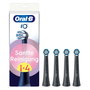 Oral-B iO Cabezales de Repuesto Limpieza Suave Negro 4 unidades
