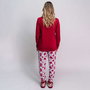 Cerdá Pijama Largo Harry Potter Single Jersey Rojo Oscuro para Adulto Talla M