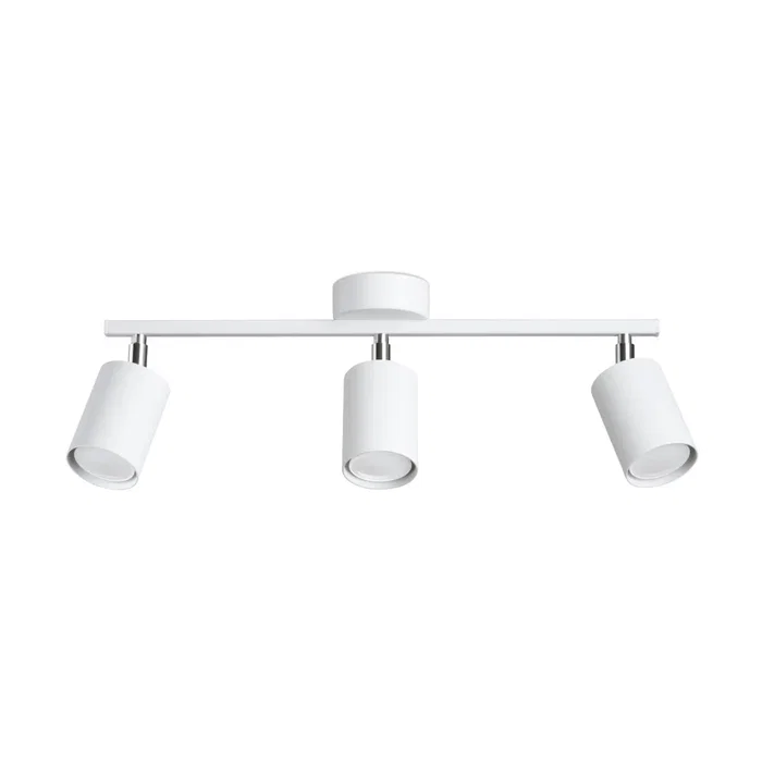 LEMMI SOL-SL.1128 Lámpara de Techo LED Minimalista Ajustable, Diseño Moderno en Blanco o Negro