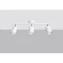 LEMMI SOL-SL.1128 Lámpara de Techo LED Minimalista Ajustable, Diseño Moderno en Blanco o Negro