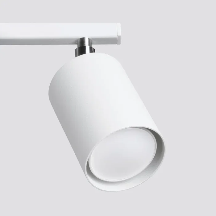 LEMMI SOL-SL.1128 Lámpara de Techo LED Minimalista Ajustable, Diseño Moderno en Blanco o Negro