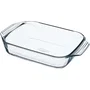 Pyrex 3426470297912 Juego de 4 Fuentes para Horno de Vidrio Rectangular 27/31/35/39 cm