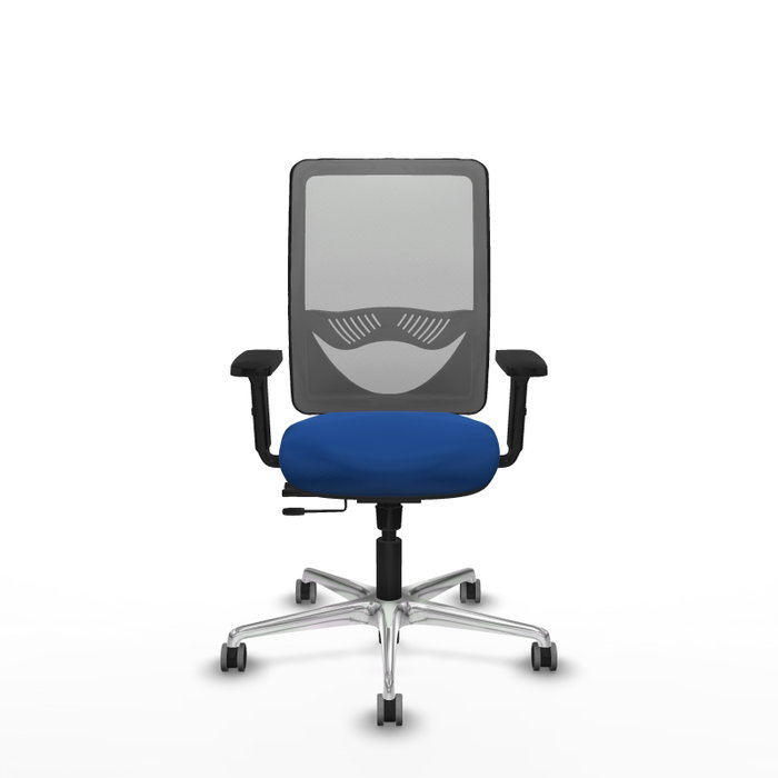 PIQUERAS Y CRESPO Silla de oficina Zulema Azul y Gris PIQUERAS Y CRESPO Silla de oficina Zulema Azul y Gris