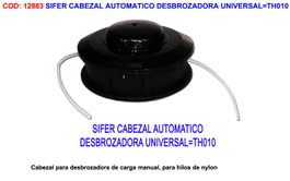 SIFER Cabezal Automático Universal para Desbrozadora TH010(0453)