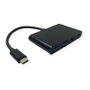 VALUE Hub USB 3.2 Gen 2 de 4 puertos (2x A + 2x C) con conexión Type-C