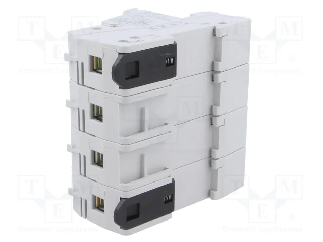 DF ELECTRIC Portafusibles PMX 14x51mm 3+N 50A 690VAC para raíl DIN