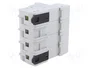 DF ELECTRIC Portafusibles PMX 14x51mm 3+N 50A 690VAC para raíl DIN