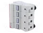DF ELECTRIC Portafusibles PMX 14x51mm 3+N 50A 690VAC para raíl DIN