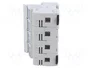 DF ELECTRIC Portafusibles PMX 14x51mm 3+N 50A 690VAC para raíl DIN