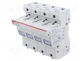 DF ELECTRIC Portafusibles PMX 14x51mm 3+N 50A 690VAC para raíl DIN