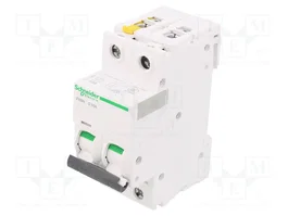 SCHNEIDER ELECTRIC ACTI9 iC60N Interruptor magnetotérmico 2 polos 10A Caract D