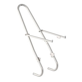 Tubus Portabultos Delantero Tara Titanio 28" Ligero 300g Carga 18kg Resistente Corrosión