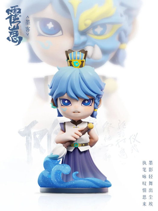 Original Character Figuras Huozai Wusheng Group Portrait Series 8 cm Surtido (6)