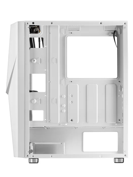 Mars Gaming Caja Ordenador MC777W Blanco Semitorre ATX Cristal Templado RGB