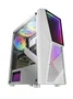 Mars Gaming Caja Ordenador MC777W Blanco Semitorre ATX Cristal Templado RGB