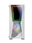 Mars Gaming Caja Ordenador MC777W Blanco Semitorre ATX Cristal Templado RGB