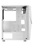Mars Gaming Caja Ordenador MC777W Blanco Semitorre ATX Cristal Templado RGB